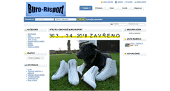 Desktop Screenshot of buro-risport.cz