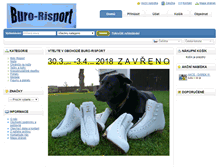Tablet Screenshot of buro-risport.cz
